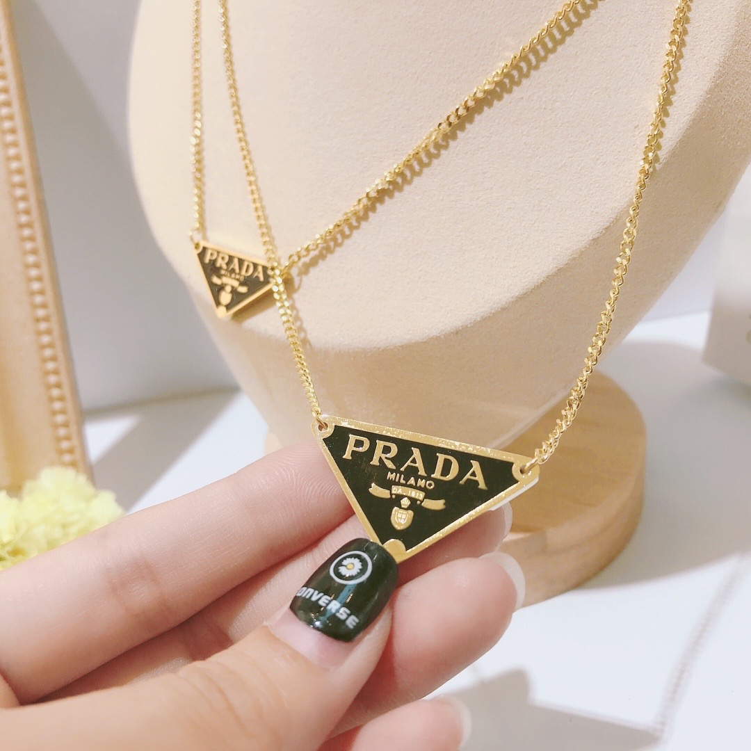 Gold/white Eternal Gold Pendant Necklace In Yellow Gold With Diamonds |  PRADA