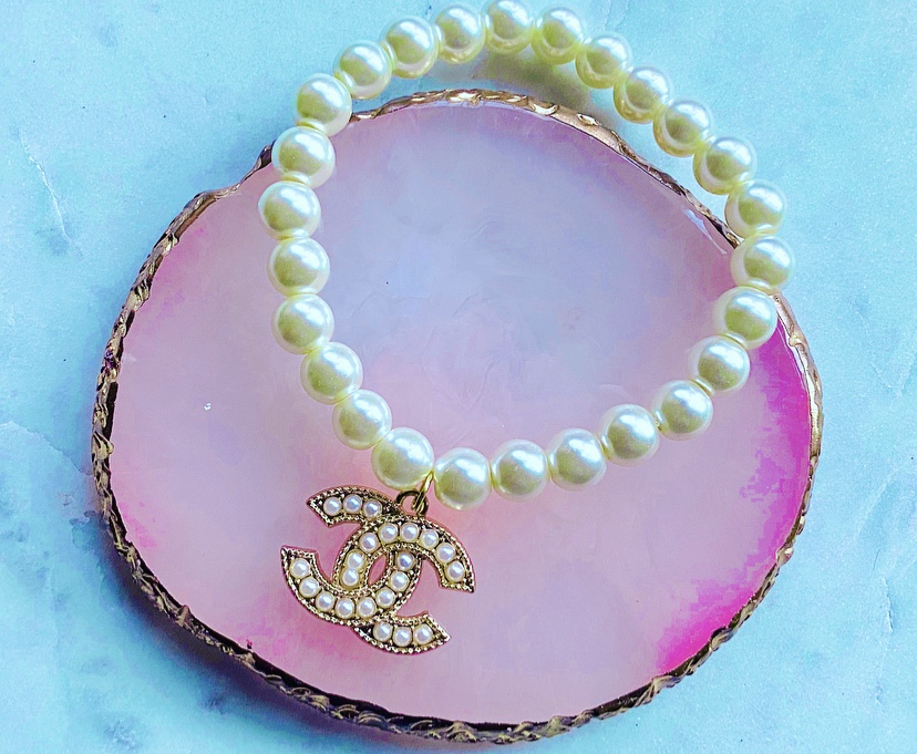 CC Pearl Button Bracelets - Multiple Styles - Designer Button Jewelry