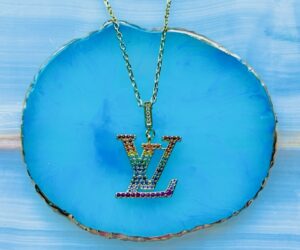 Repurposed Louis Vuitton Paris~London Coin Toggle Clasp Necklace –  DesignerJewelryCo